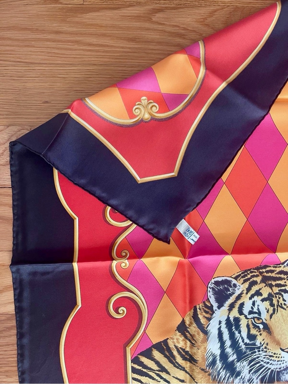 Salvatore Ferragamo Silk Scarf - Picture 2 of 4